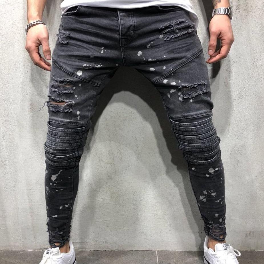 Zerrissene Jeans für Herren