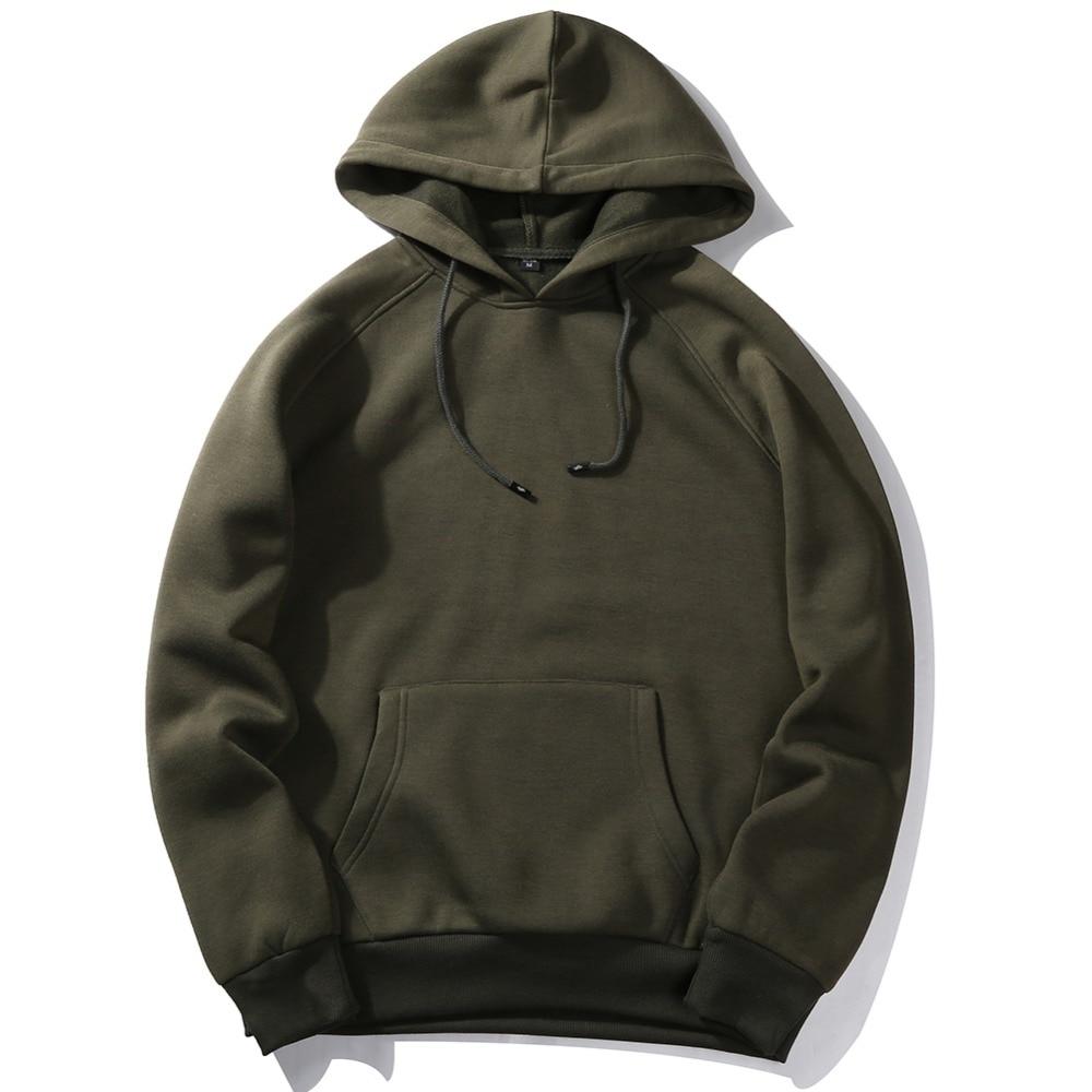 Nicht abnehmbarer Hoodie für Herren