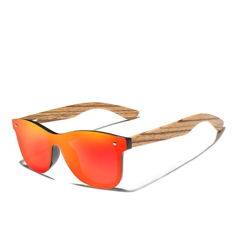 Rechteckige Sonnenbrille