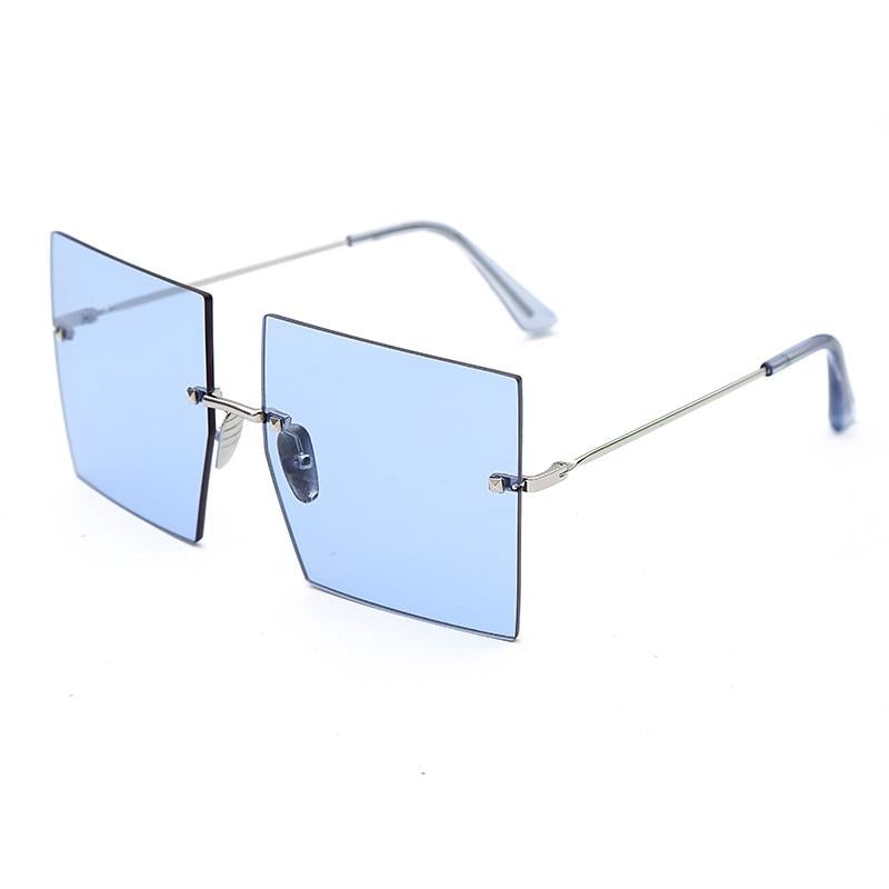 Rechteckige Sonnenbrille