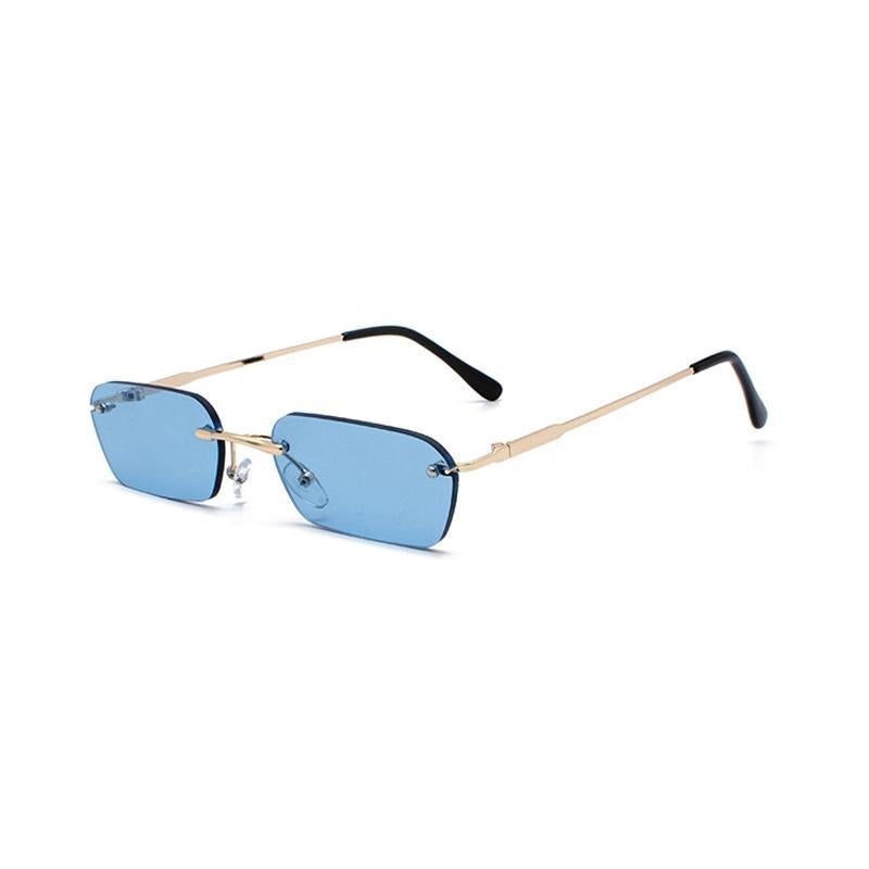 Rechteckige Sonnenbrille