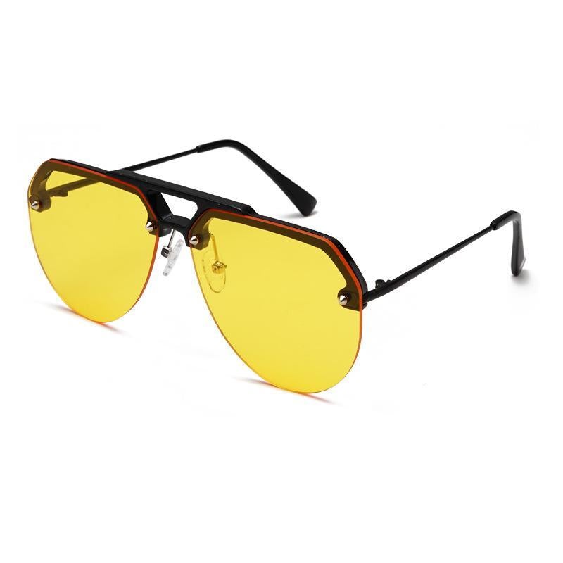 Ovale Sonnenbrille