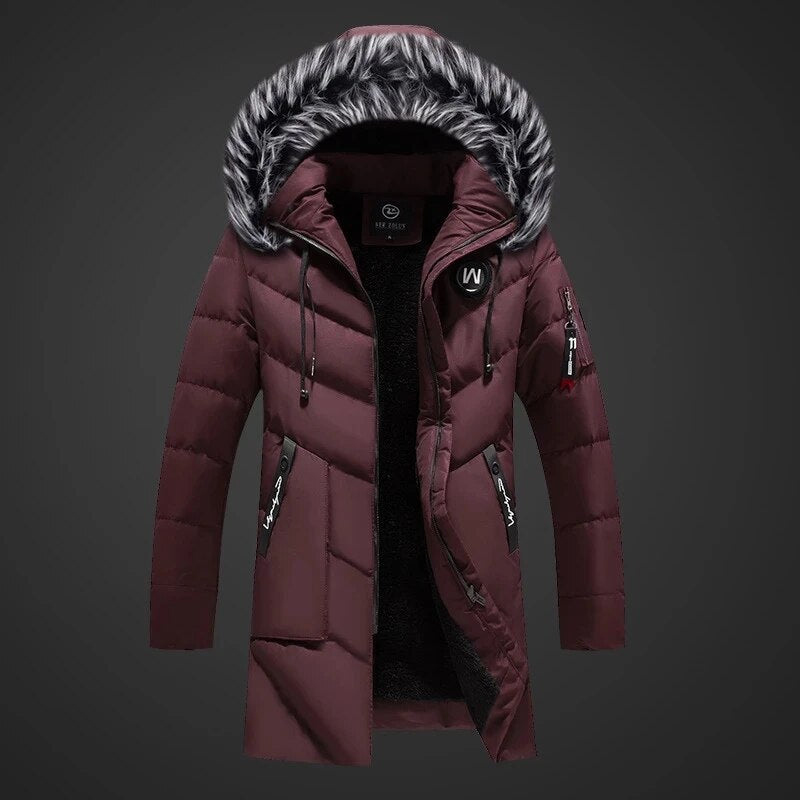 Pablo | Parka Herren Winter | Schwarz