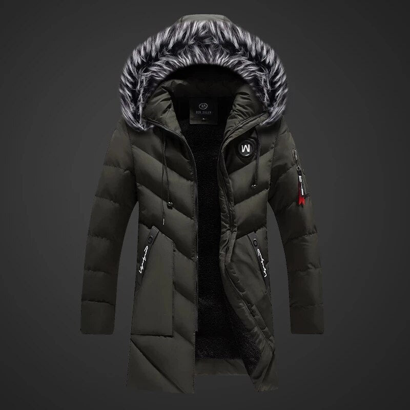 Pablo | Parka Herren Winter | Schwarz