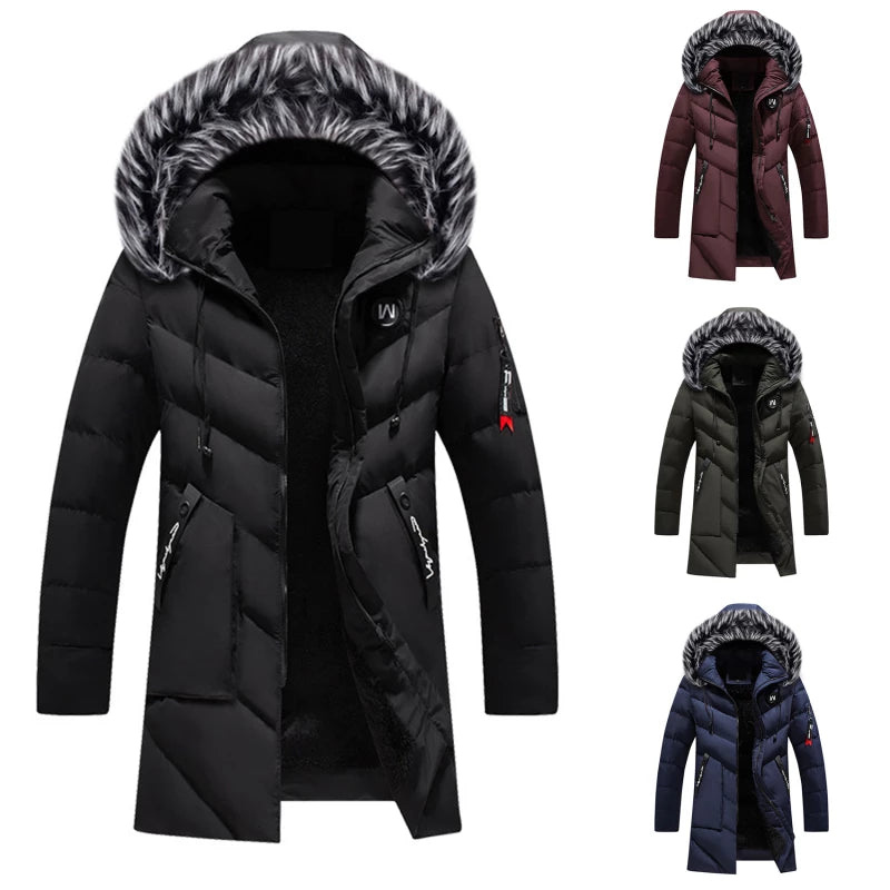 Pablo | Parka Herren Winter | Schwarz