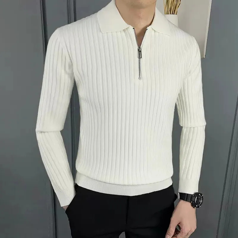 Admir | Herren Pullover Mit Reißverschluss | Strick Sweater