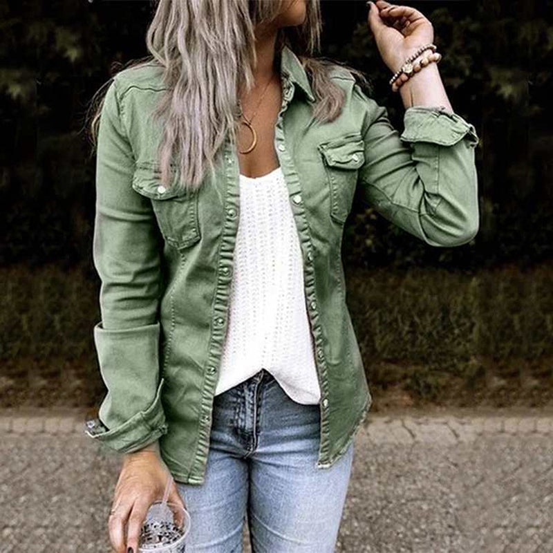 Nikoline - Damen Jeansjacke