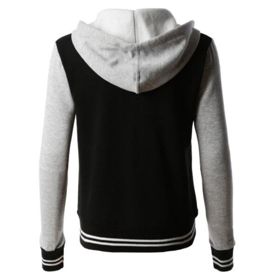 Damen-Collegejacke mit Knöpfen