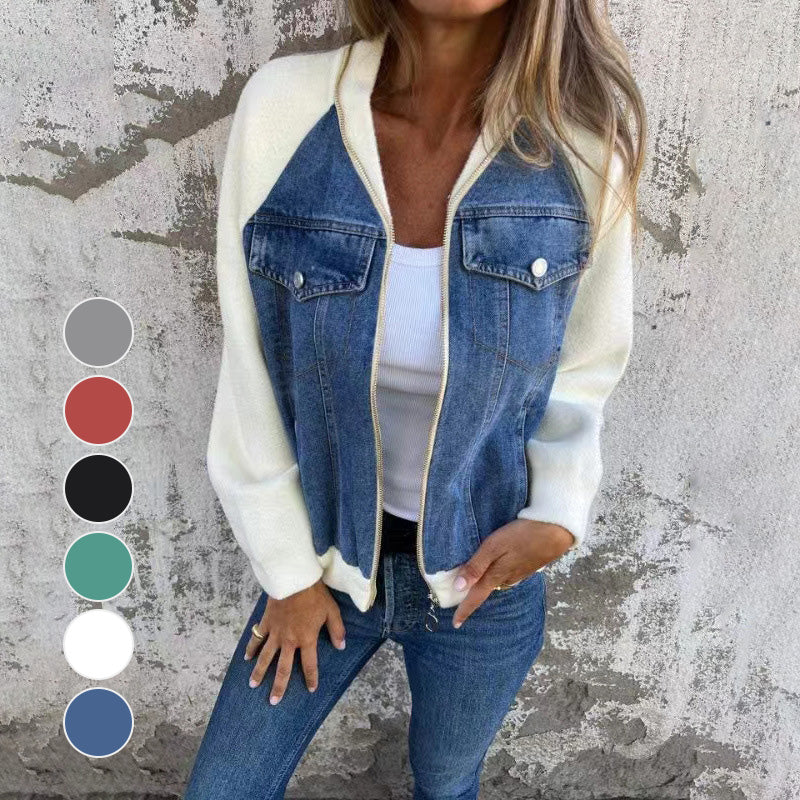 Saige - Denim-Jacke