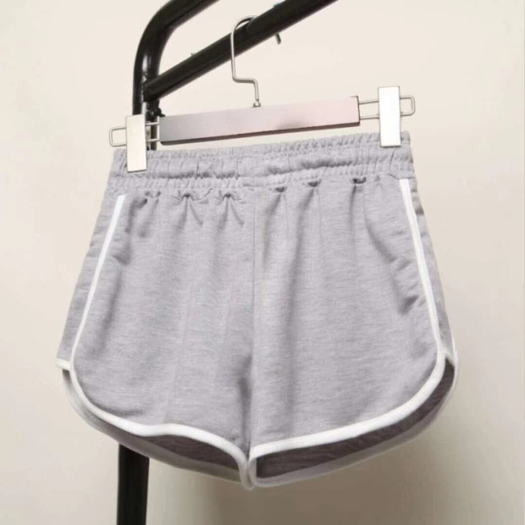 Damen-Shorts mit weißem Rand