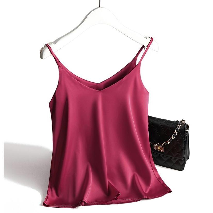 Tanktop aus Satin für Damen